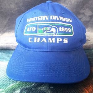 Seattle seahawks 1999 division championship hat